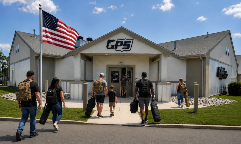 GPS Gun Range Exterior